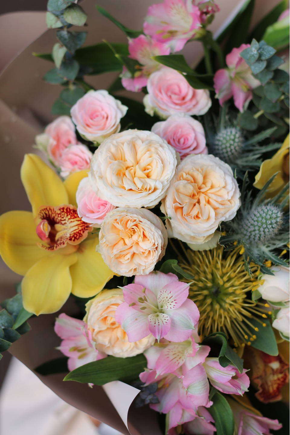 Букет Рапсодия - подарочное оформление