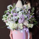 Коробка Сиреневая Симфония - быстрая доставка в Минске - миниатюра