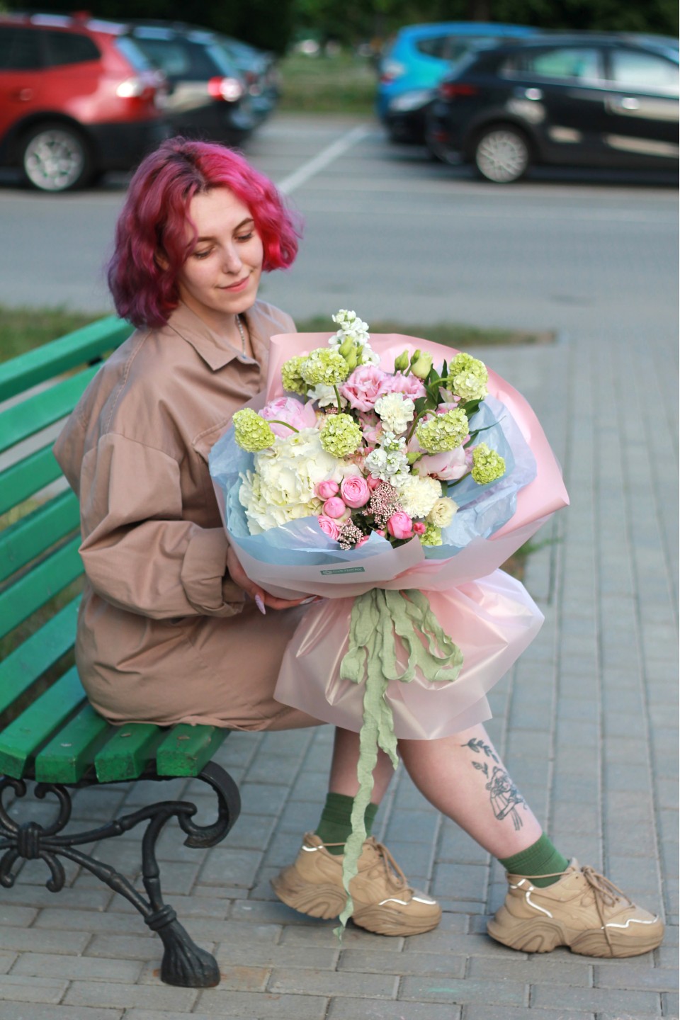 Букет Натюрморт - подарочное оформление