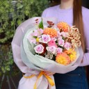 Букет Листопад - подарочное оформление - миниатюра