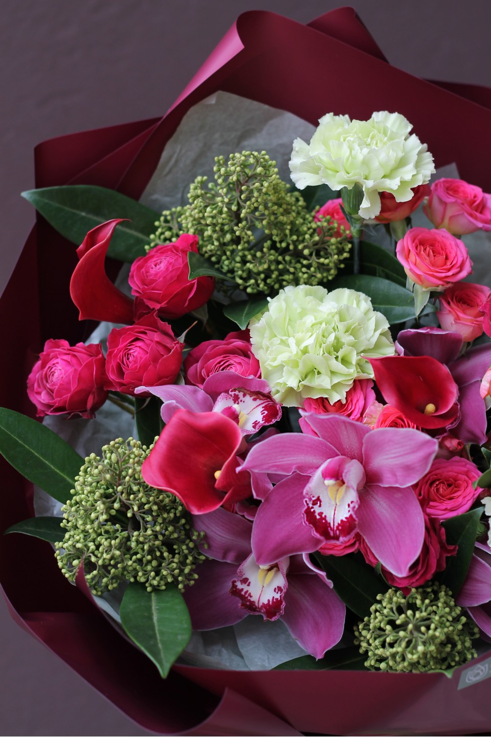 Букет Аджали - подарочное оформление