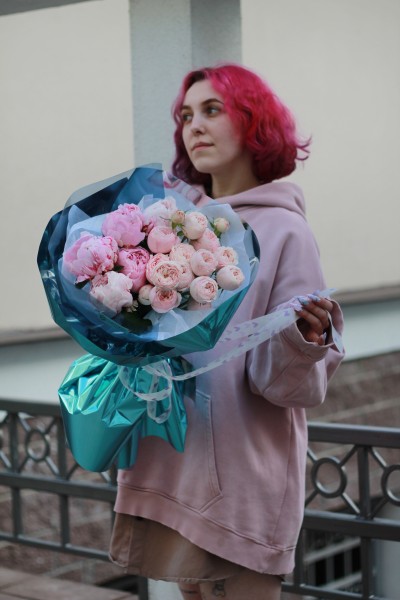 Букет "Цветочная Акварель"