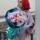 Букет Цветочная Акварель - подарочное оформление - миниатюра