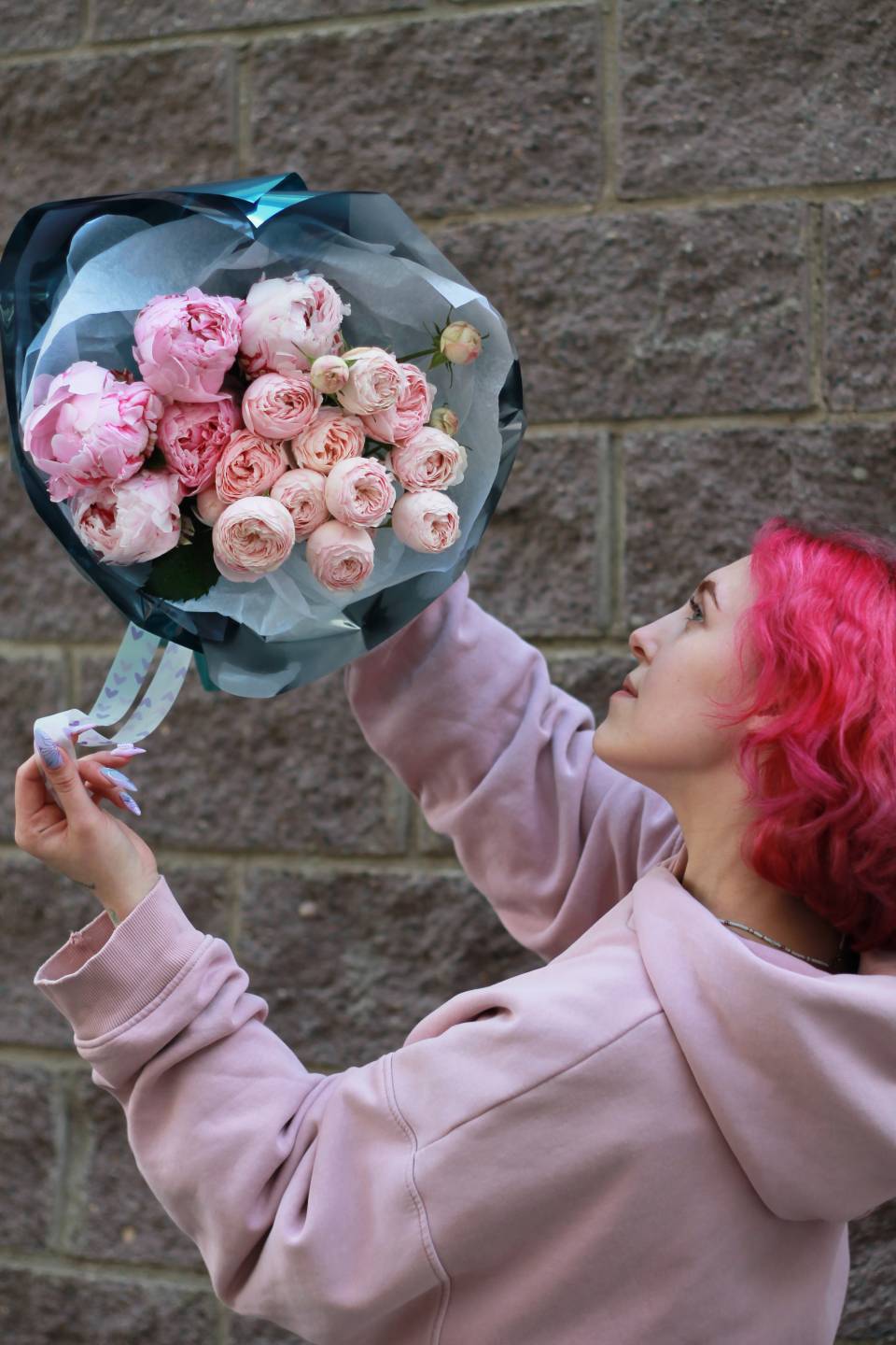 Букет Цветочная Акварель - быстрая доставка в Минске