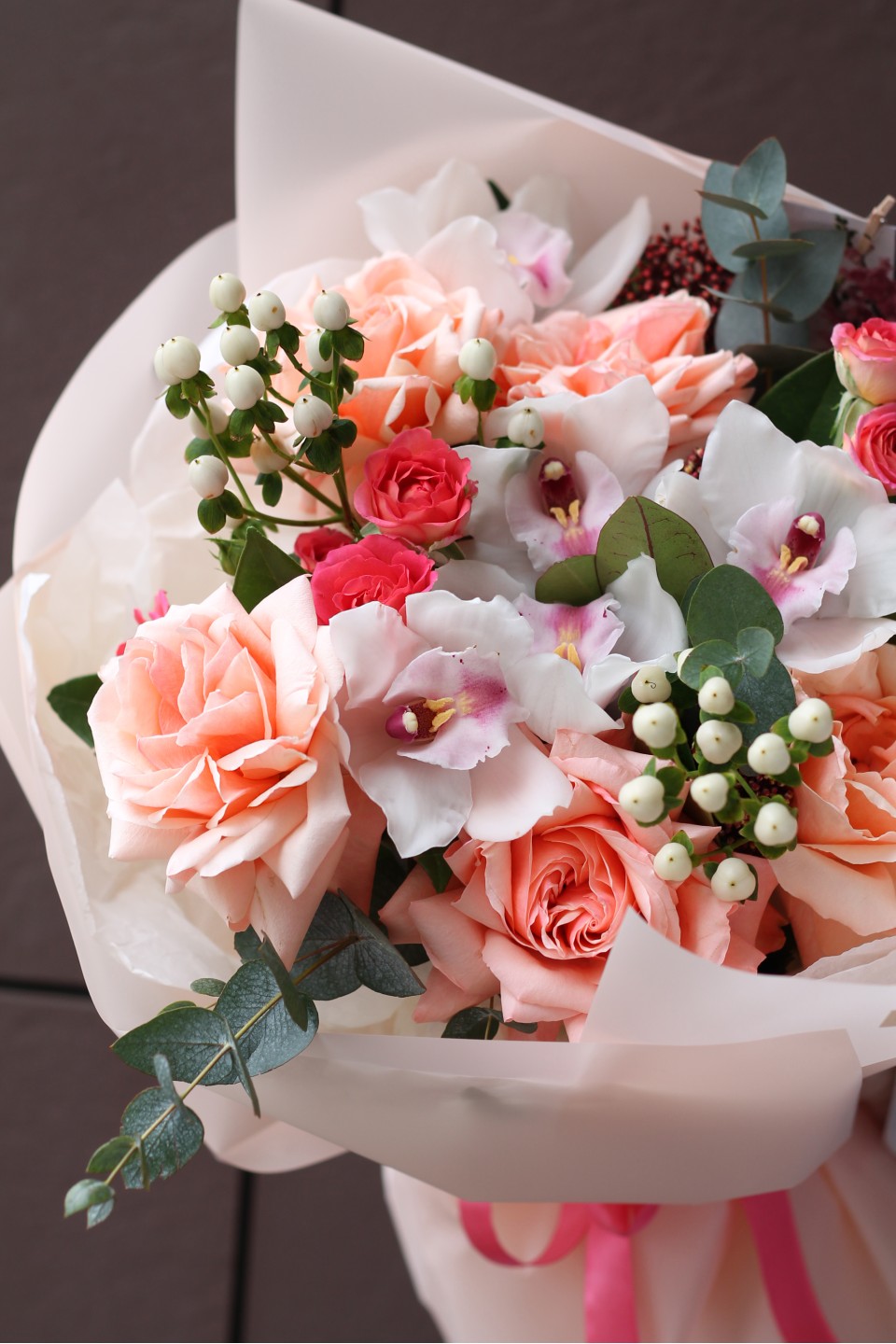 Букет Сарика - подарочное оформление