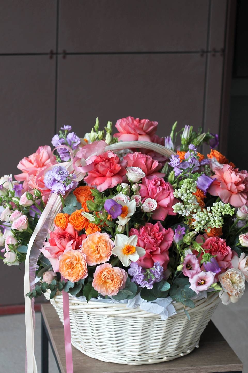 Корзина Летнее Счастье - с доставкой по Минску