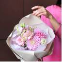 Букет Розовый Октябрь - миниатюра