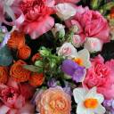 Корзина Летнее Счастье - с добавлением зелени - миниатюра 