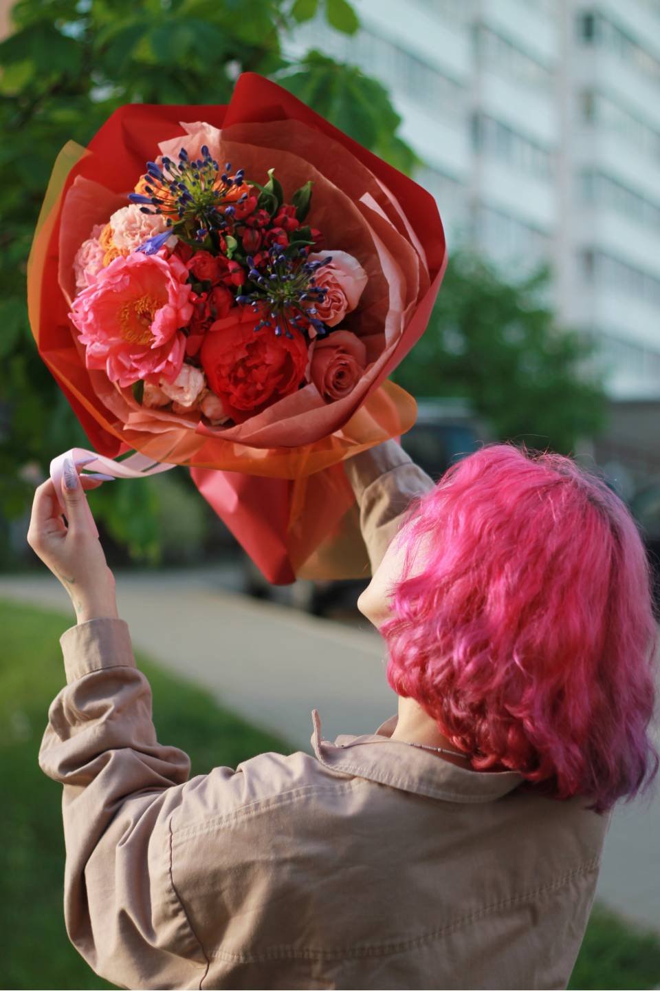 Букет Палитра Природы - быстрая доставка в Минске