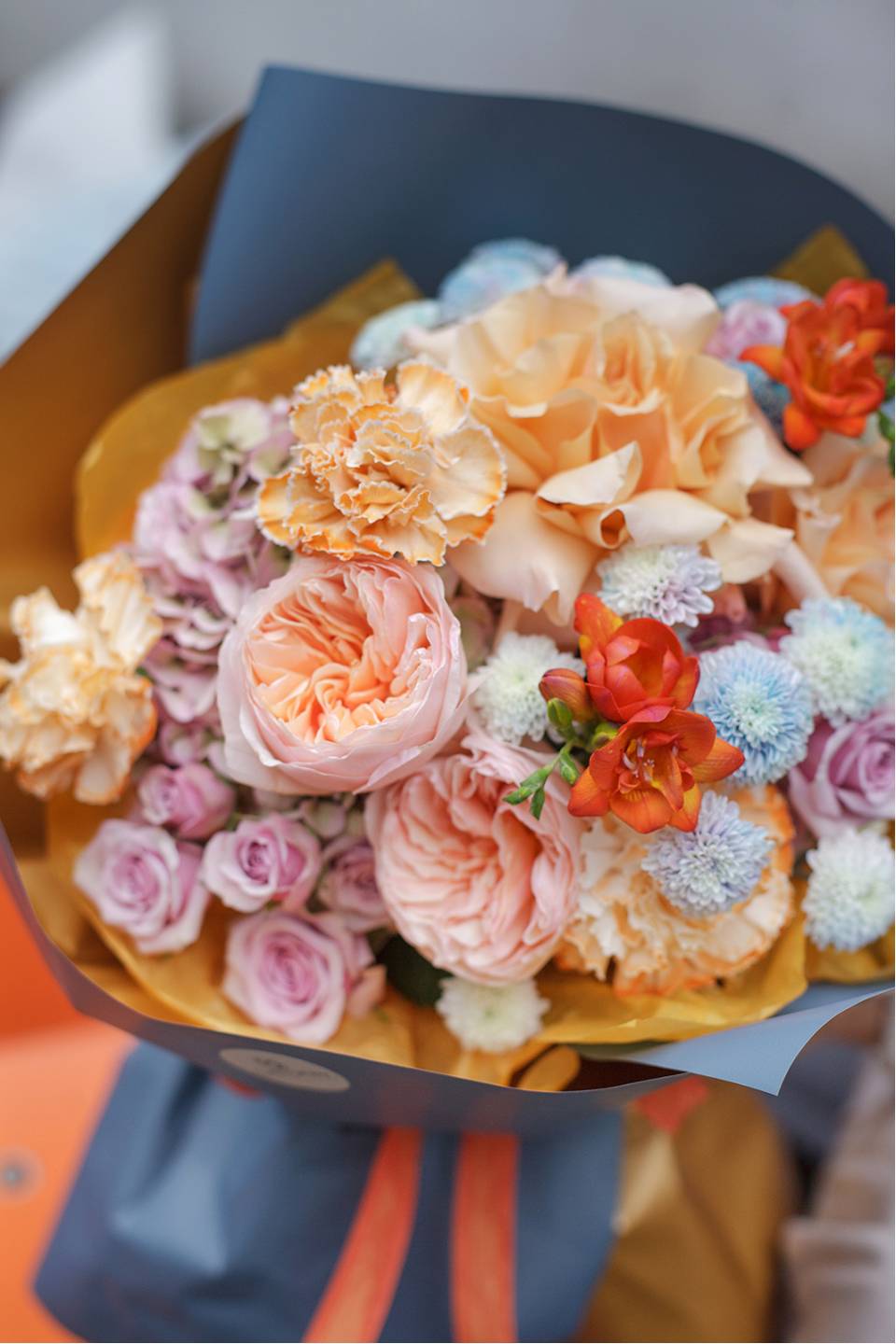 Букет Пряная груша - подарочное оформление