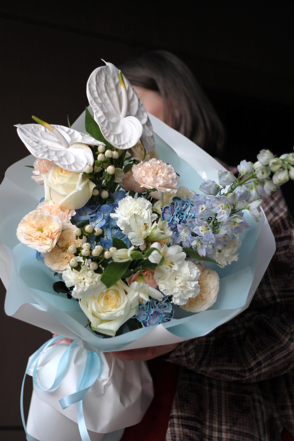 Букет Снежное Танго - с доставкой по Минску