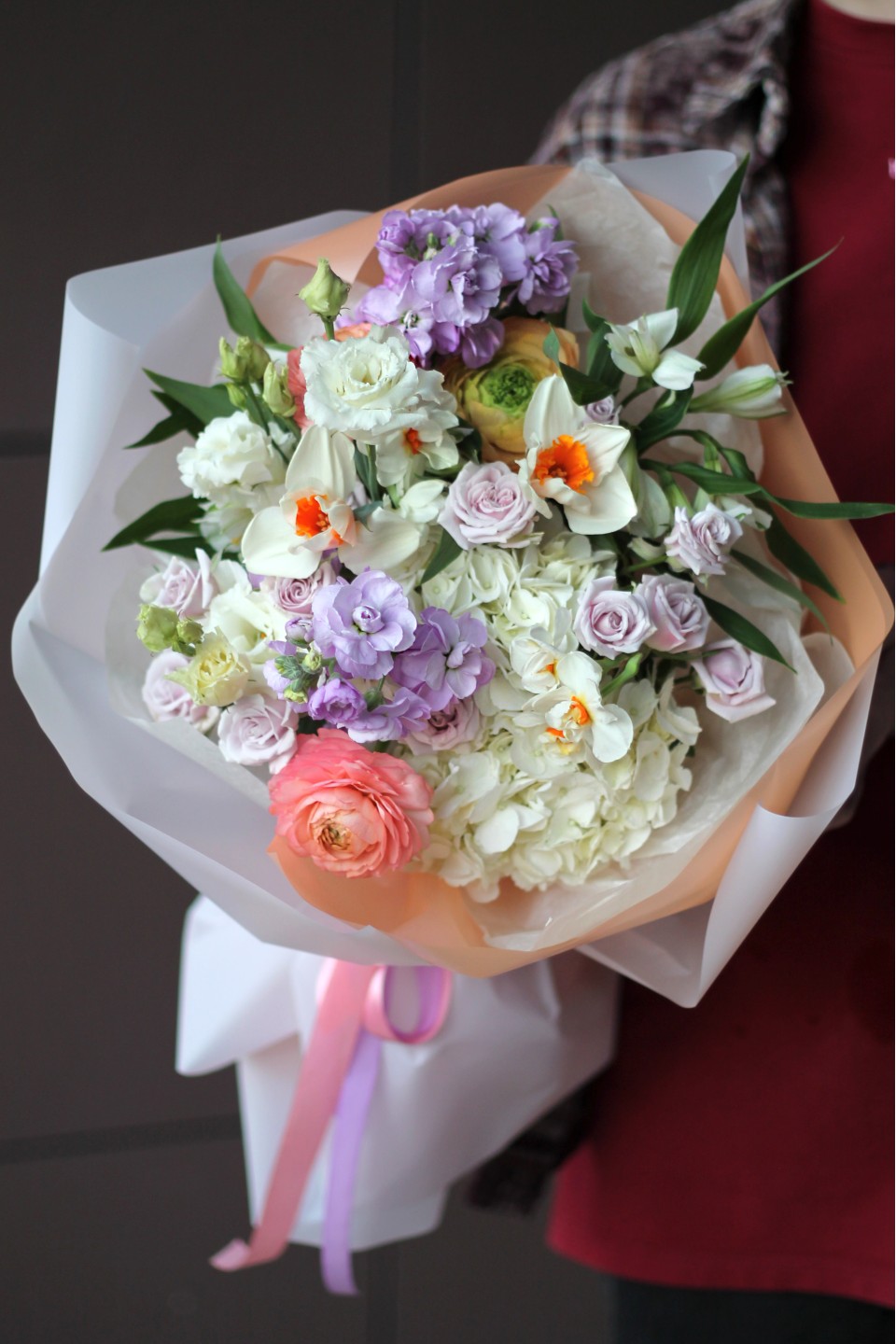 Букет Маями - подарочное оформление