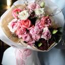 Букет Империя - с добавлением зелени - миниатюра 