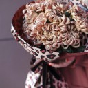 Букет Лео - с добавлением зелени - миниатюра 