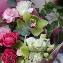 Букет Найра - с добавлением зелени - миниатюра 