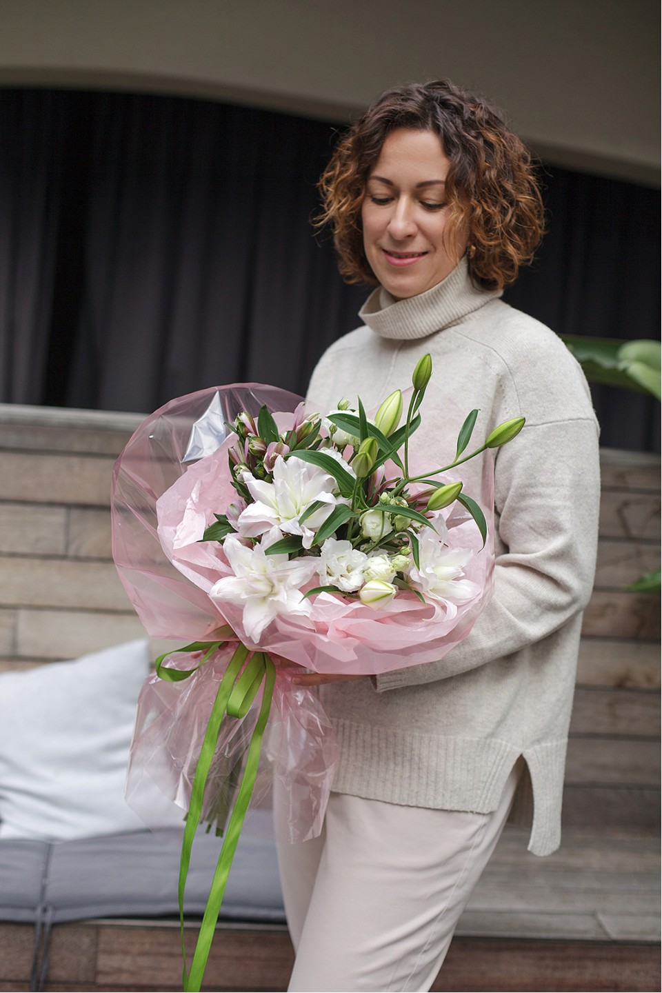 Букет Цветущий сад - с доставкой по Минску