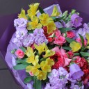 Букет Макои - с добавлением зелени - миниатюра 