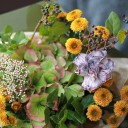 Букет Зеленая Гавань - с добавлением зелени - миниатюра 