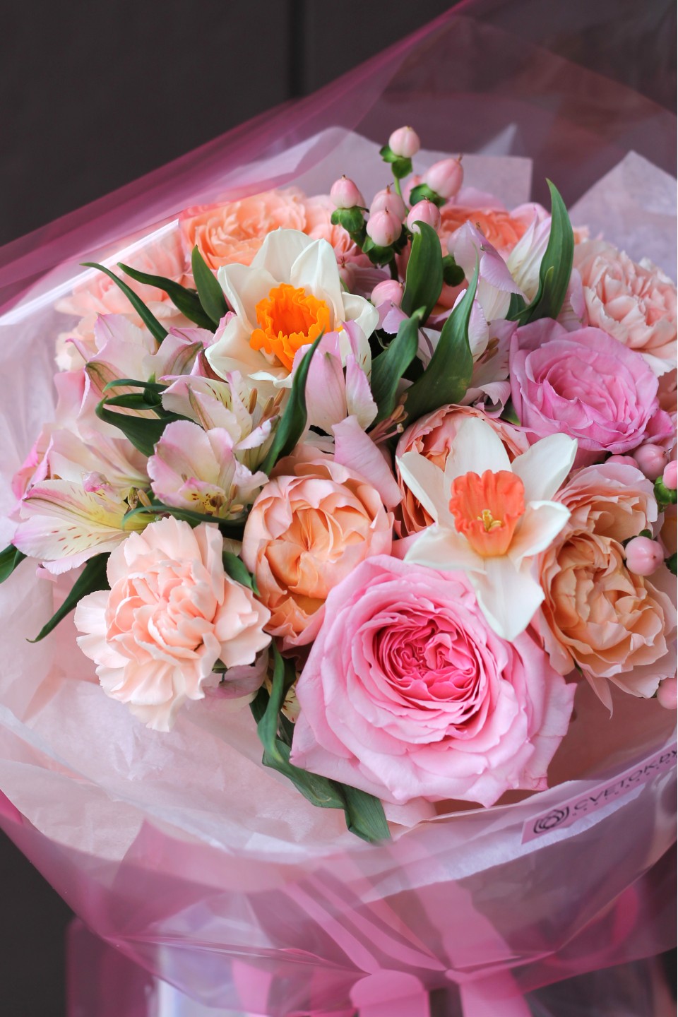 Букет Молимо - подарочное оформление