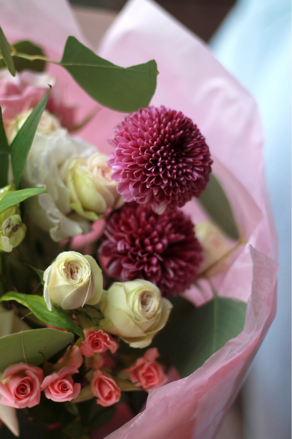 Букет Фьюжн - подарочное оформление