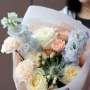 Букет Звезда ангела - подарочное оформление - миниатюра