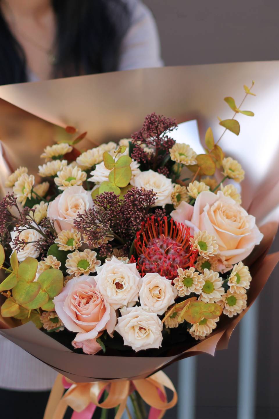 Букет Золотая роскошь - с доставкой по Минску