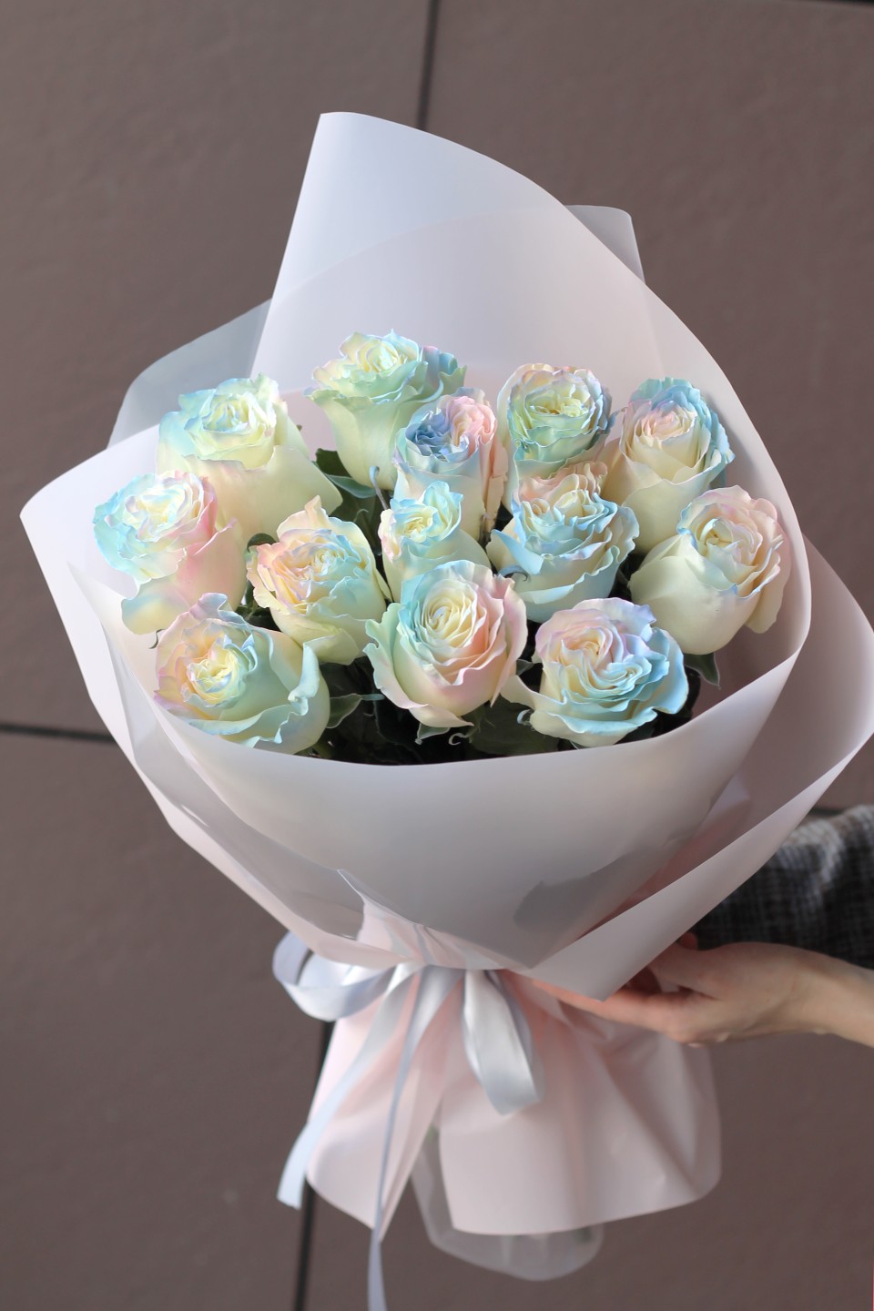 Букет Мечта - с добавлением зелени