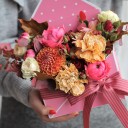 Композиция Клюквенный сироп - с доставкой по Минску - миниатюра