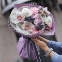 Букет Chanel - подарочное оформление - миниатюра