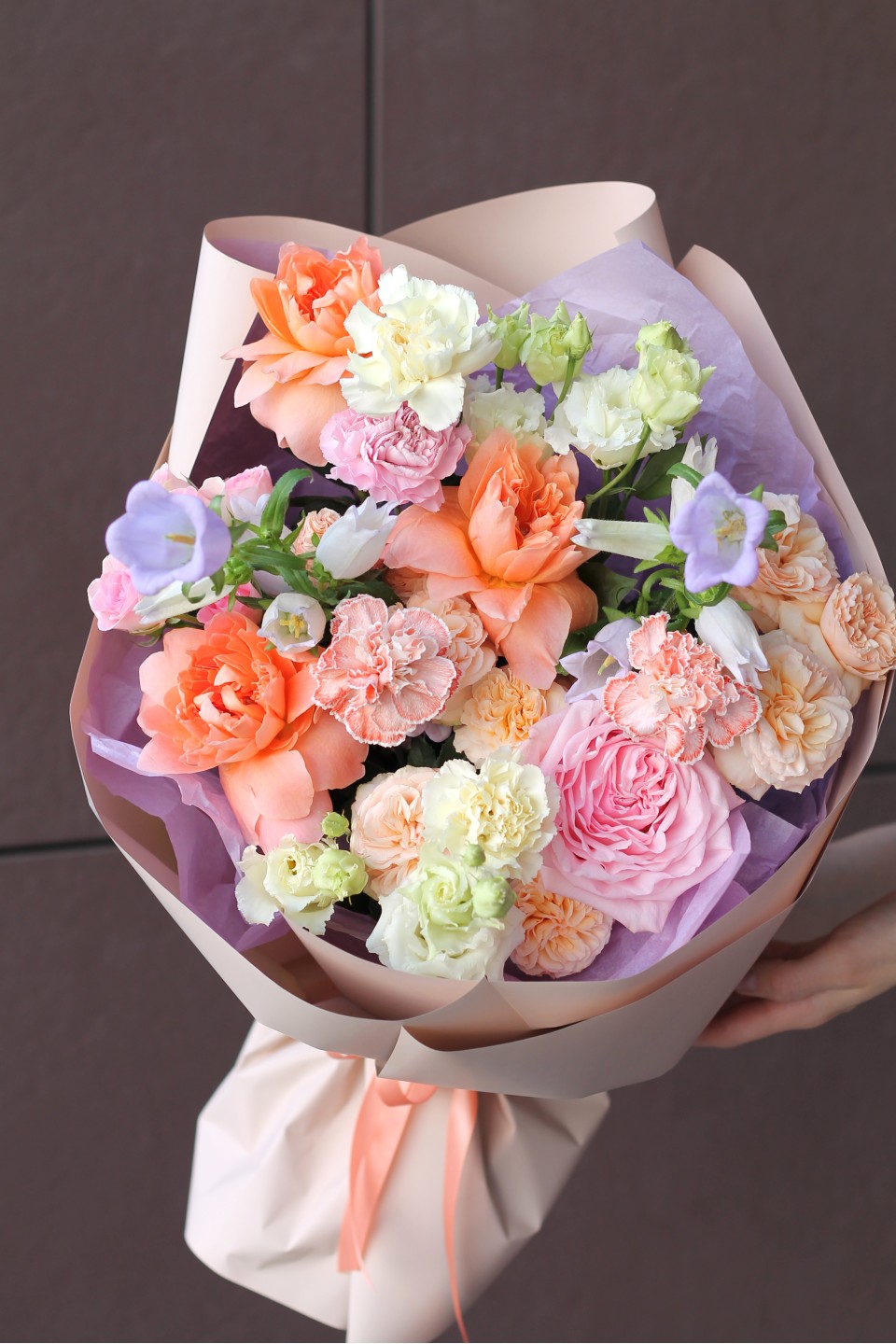 Букет Квезаль - с добавлением зелени