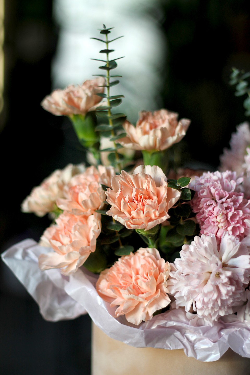 Композиция Аромат твоей души - с добавлением зелени