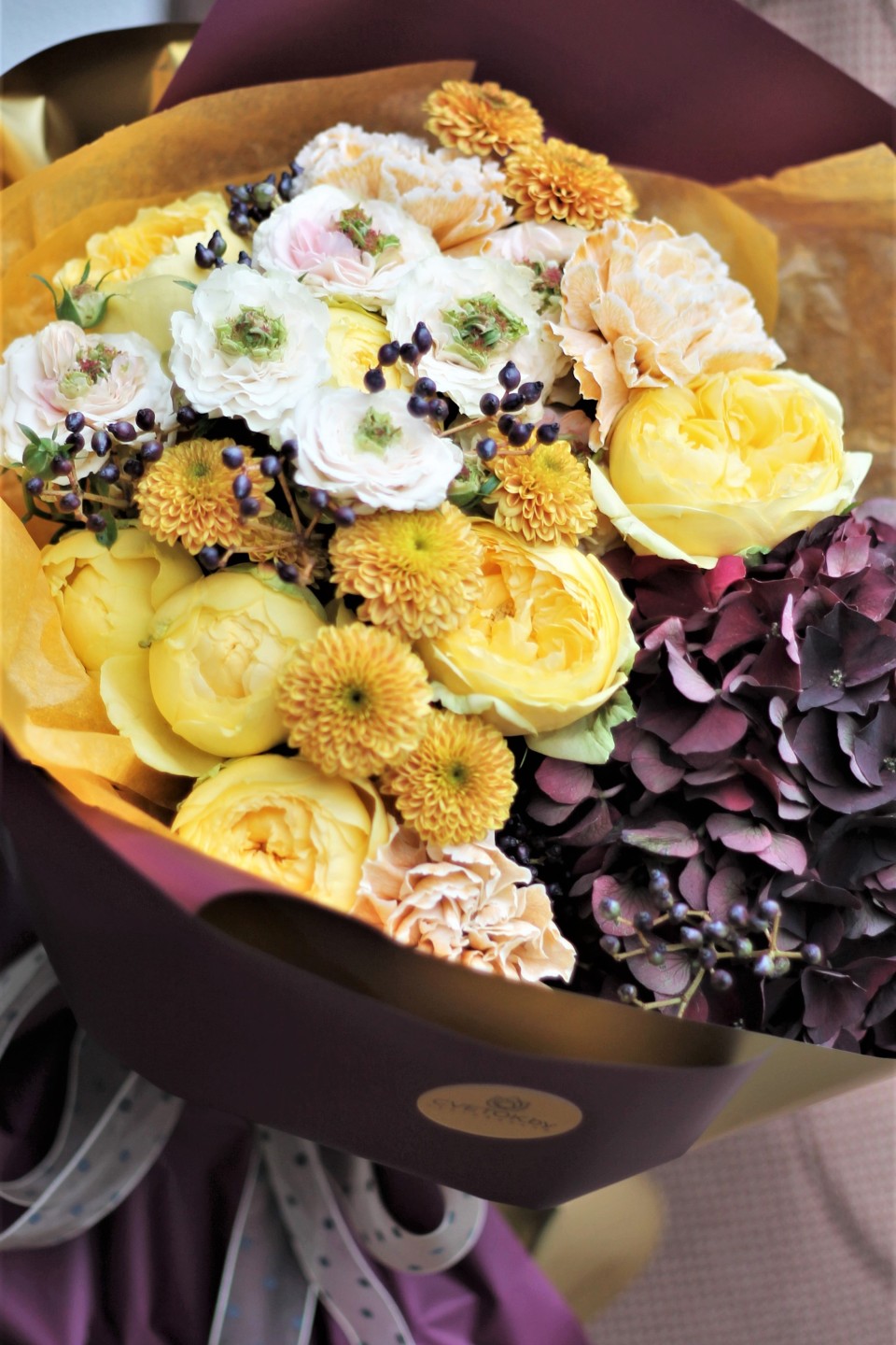 Букет Винная горчица - с доставкой по Минску