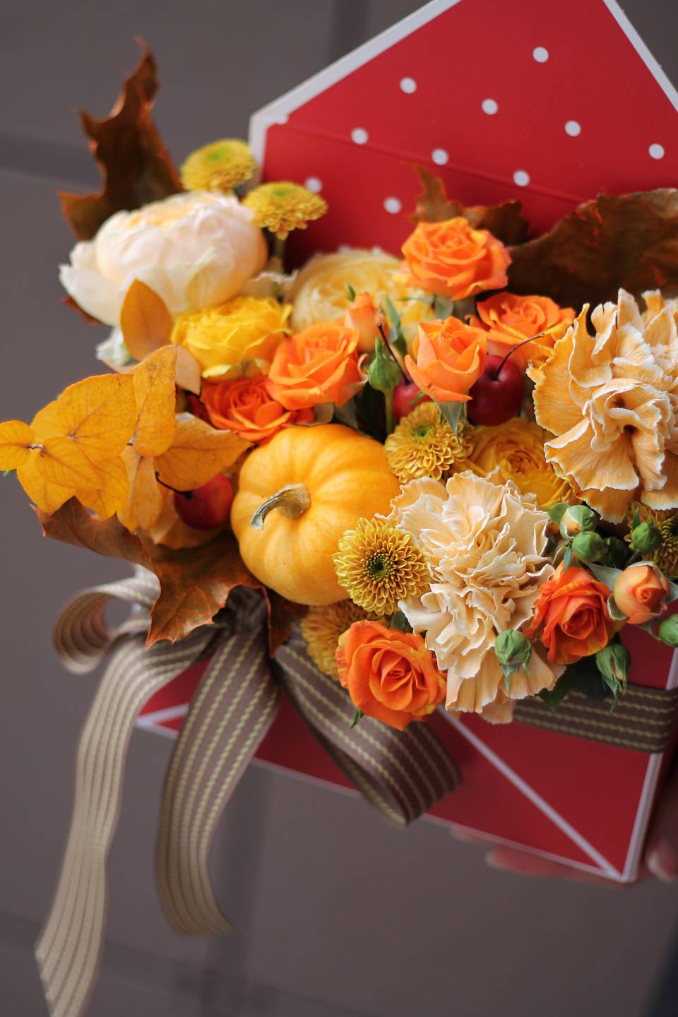 Композиция Королек - подарочное оформление