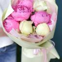 Букет Вдохновение пионами - миниатюра