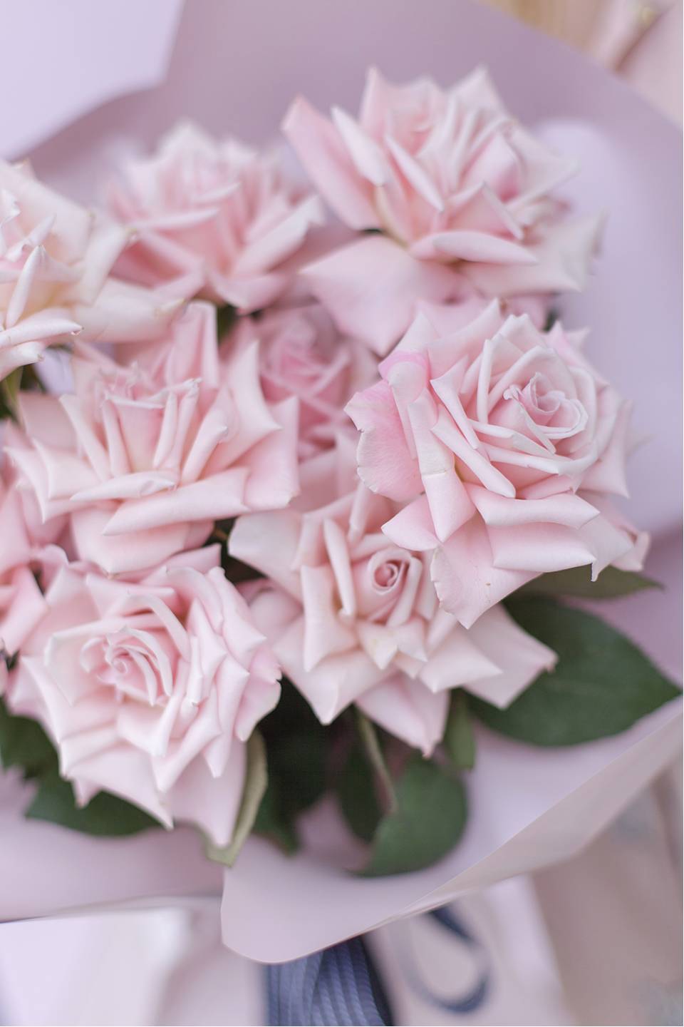 Букет Оникс - с добавлением зелени