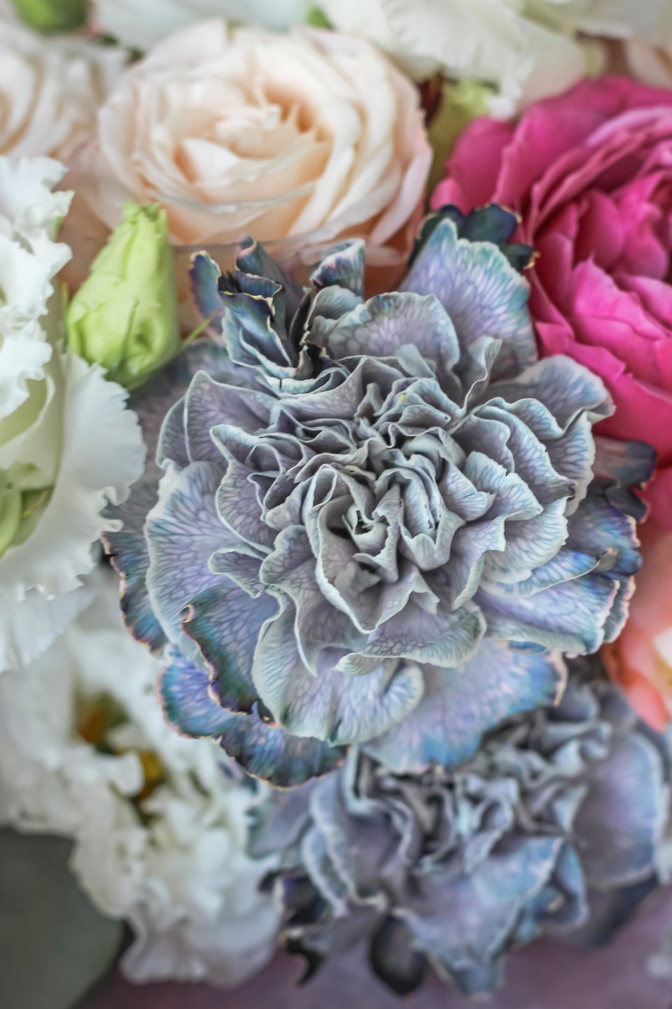 Букет Опал - с добавлением зелени