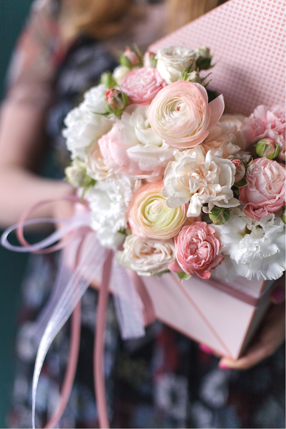 Композиция Воздушное пирожное - с доставкой по Минску