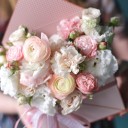 Композиция Воздушное пирожное - с добавлением зелени - миниатюра 