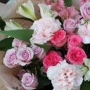 Букет Шанс - с добавлением зелени - миниатюра 