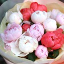 Букет из пионов Притяжение - миниатюра