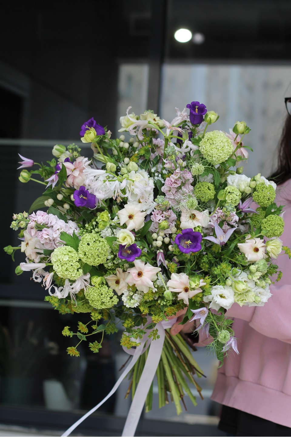 Букет Цветочный Перелив - подарочное оформление