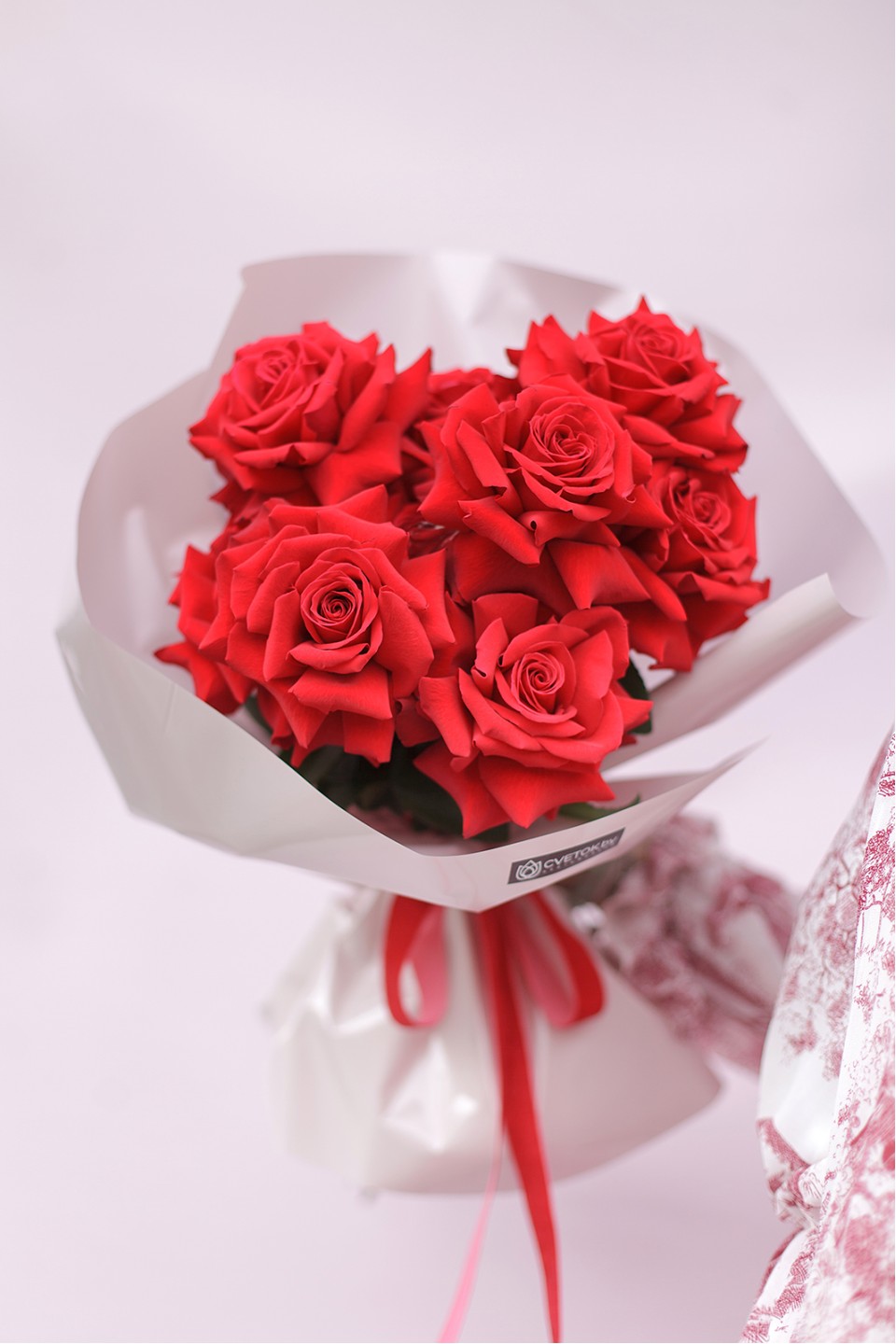 Букет Жизель - с добавлением зелени