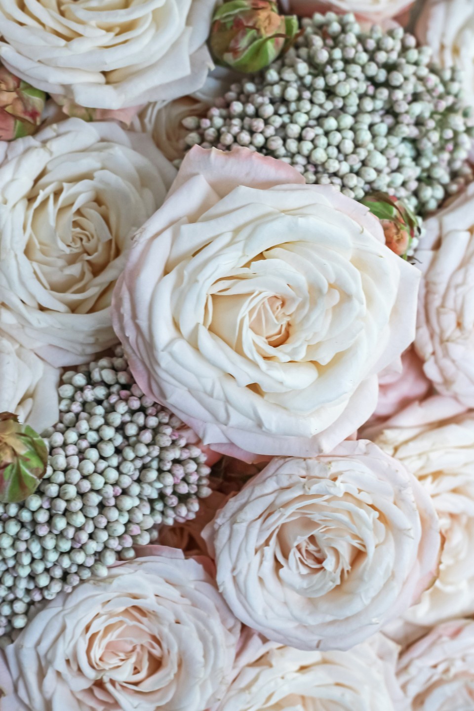 Букет Бежевый Мрамор - быстрая доставка в Минске