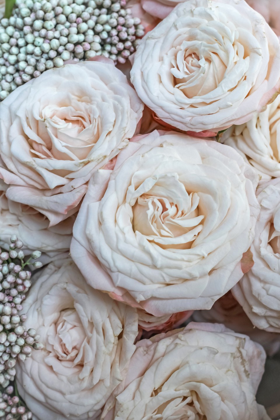 Букет Бежевый Мрамор - с доставкой по Минску