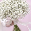 Букет невесты из белой гипсофилы Облако - с доставкой по Минску - миниатюра