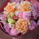 Букет Мемори - с добавлением зелени - миниатюра 