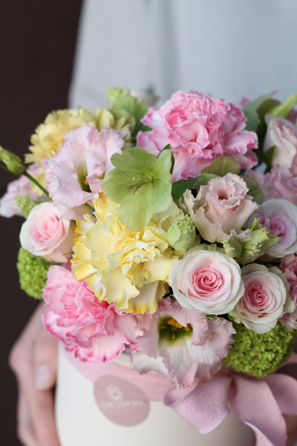 Коробочка Цветочный Зефир - с доставкой по Минску