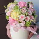 Коробочка Цветочный Зефир - для женщины/молодой пары - миниатюра