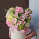 Коробочка Цветочный Зефир - с добавлением зелени - миниатюра 