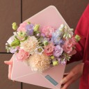 Цветочный конверт Лунная Радуга - подарочное оформление - миниатюра